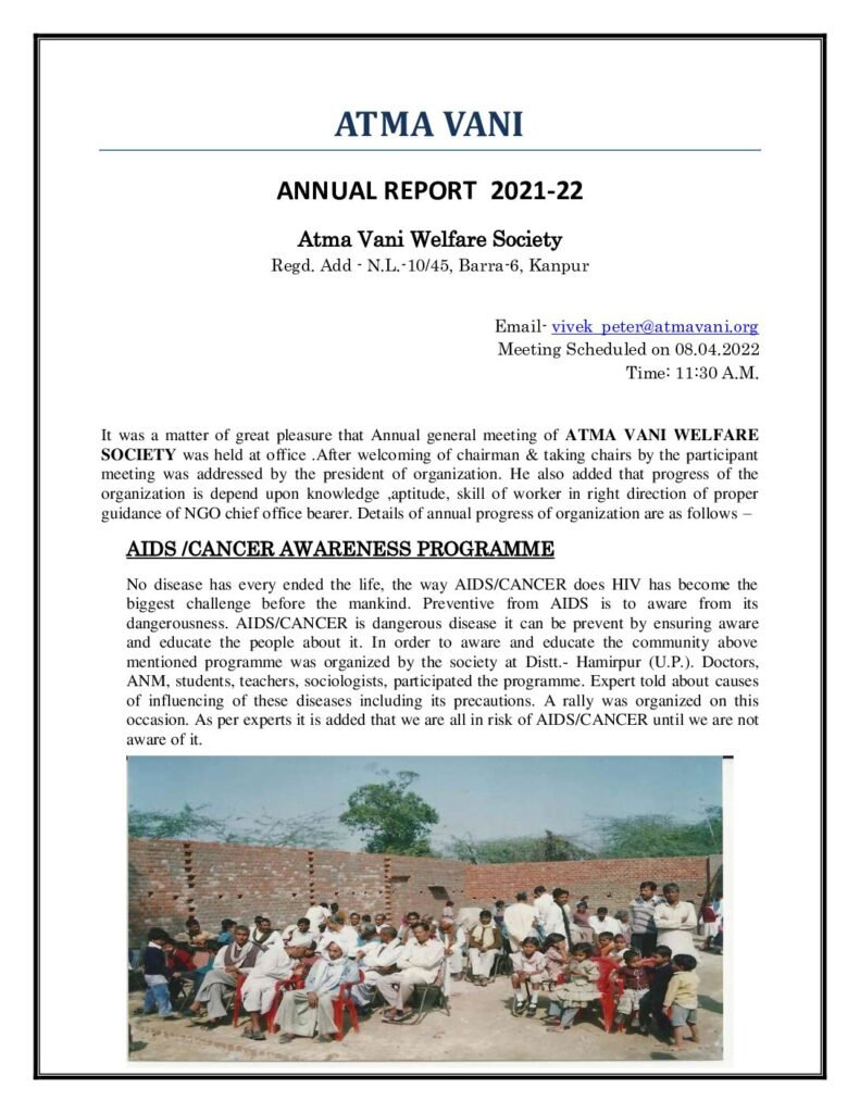 Atma Vani Annual Report 2021-22_compressed